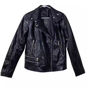 Bernardo Black Faux Leather
Jacket(Size Small)
